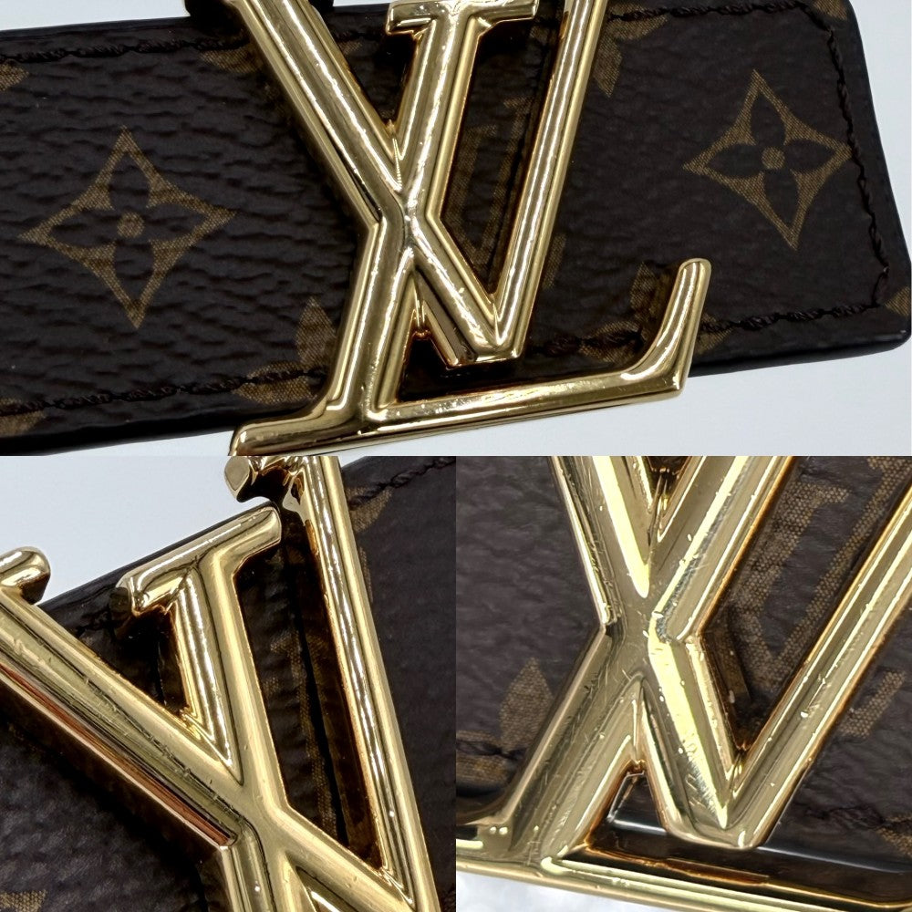 LOUIS VUITTON ルイヴィトン ベルト モノグラム LVイニシャル25MM