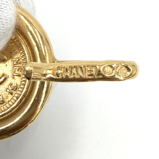CHANEL シャネル ベルト メダル チェーンベルト ァッションアイテム ココマーク ヴィンテージ GP レザー ブラック 黒 ゴールド金具 レディース【中古品】