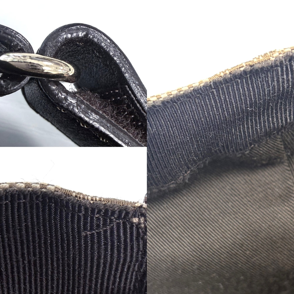 GUCCI グッチ キャップ ベースボールキャップ シェリーライン ファッションアイテム Lサイズ 総柄 帽子 メンズ レディース 小物 200035 GGキャンバス レザー ベージュ ゴールド金具 ユニセックス【中古品】