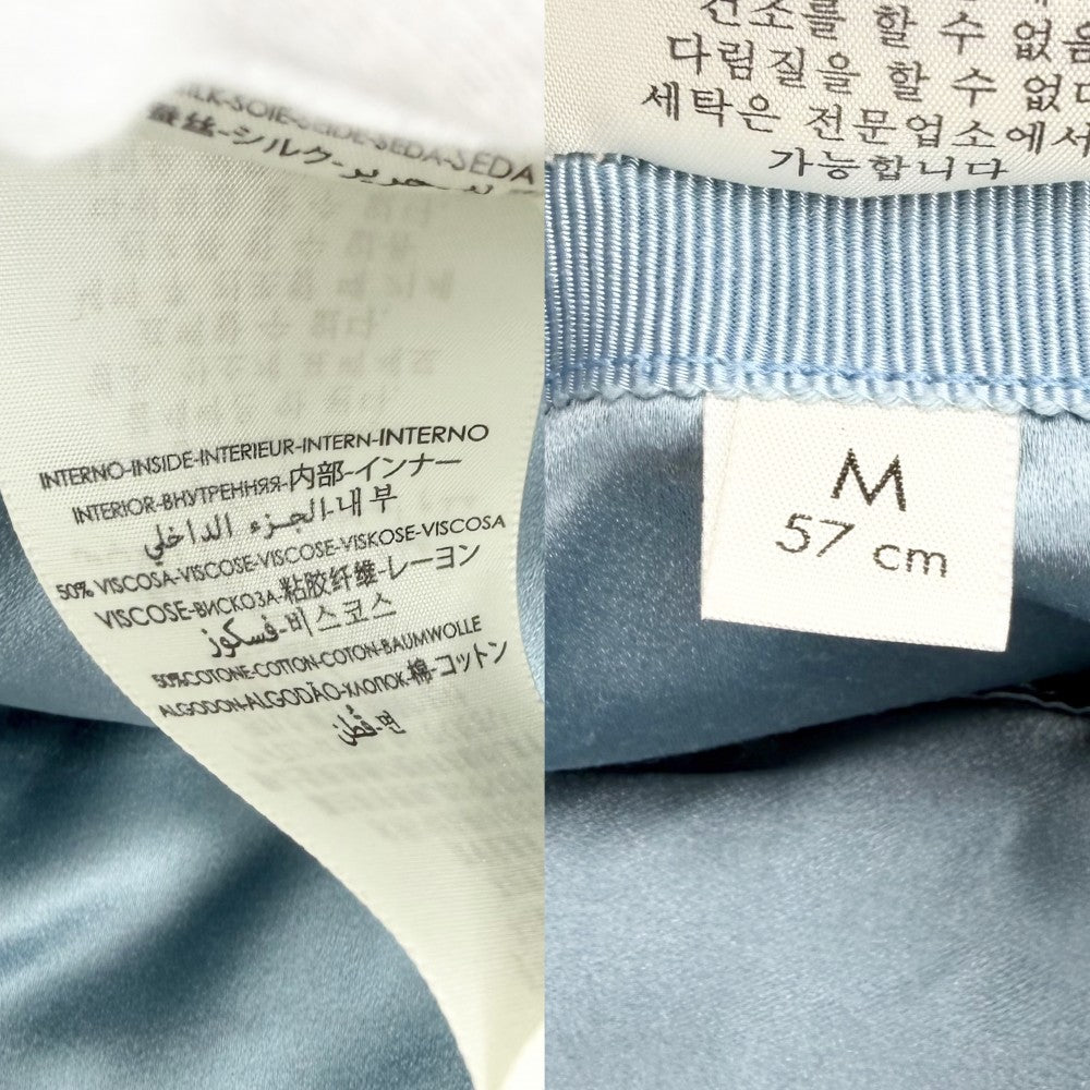GUCCI グッチ ハット GGラメ バケットハット ファッションアイテム Mサイズ 総柄 帽子 631951 ウール ナイロン 金属繊維 ベージュ　 レディース【中古品】