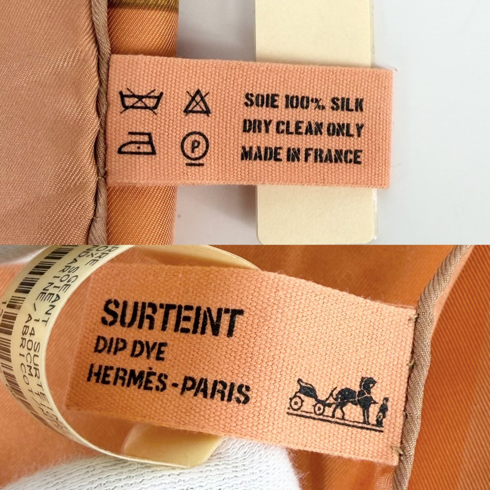 【開店SALE】 HERMES エルメス スカーフ カレ140 Tigre Royal 王者の虎 ファッションアイテム Carres 大判 シルク オレンジ レディース【中古品】