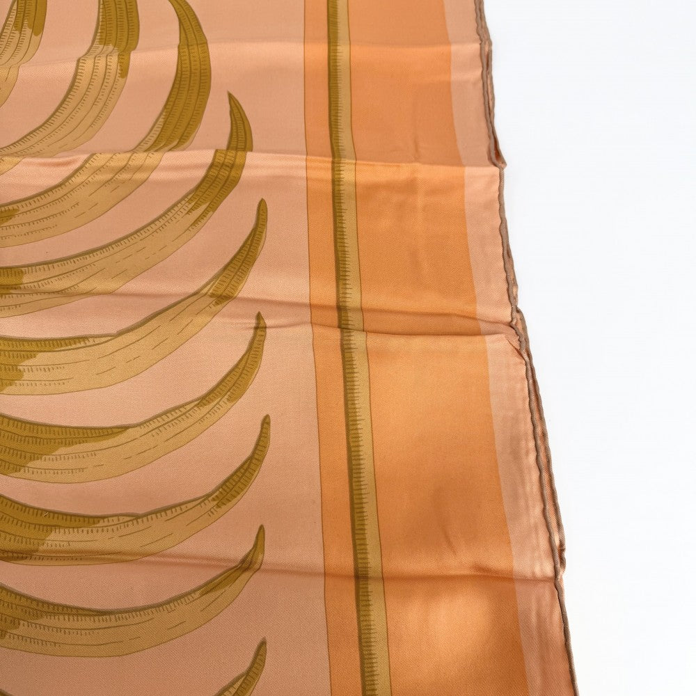 【開店SALE】 HERMES エルメス スカーフ カレ140 Tigre Royal 王者の虎 ファッションアイテム Carres 大判 シルク オレンジ レディース【中古品】