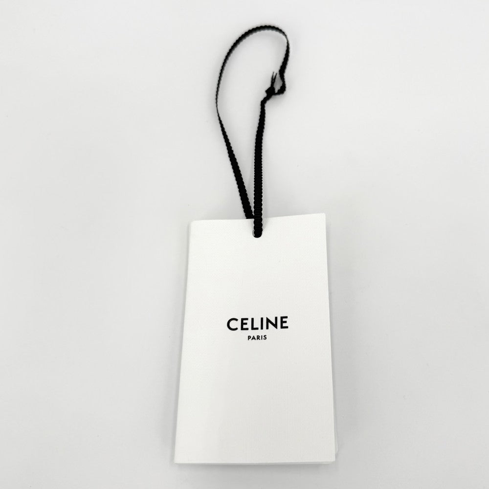CELINE セリーヌ キャップ イニシャル ベースボールキャップ ロゴ ファッションアイテム Sサイズ 帽子 メンズ レディース 男女兼用 小物 2AUA2969P コットン ネイビー 紺 ゴールド金具 レディース【中古品】