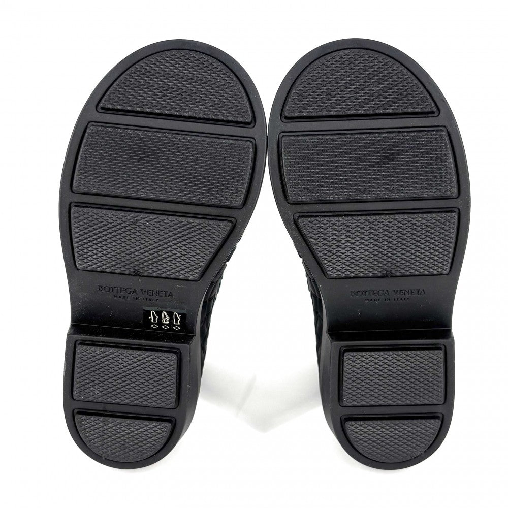 【開店SALE】 BOTTEGAVENETA ボッテガヴェネタ ブーツ ファイヤーマン アンクルブーツ アンクルブーツ ファッションアイテム 靴 サイズ35 ラバー ブラック 黒 レディース【中古品】