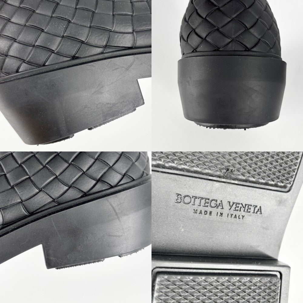 BOTTEGAVENETA ボッテガヴェネタ ブーツ ファイヤーマン アンクルブーツ アンクルブーツ ファッションアイテム 靴 サイズ35 ラバー ブラック 黒 レディース【中古品】