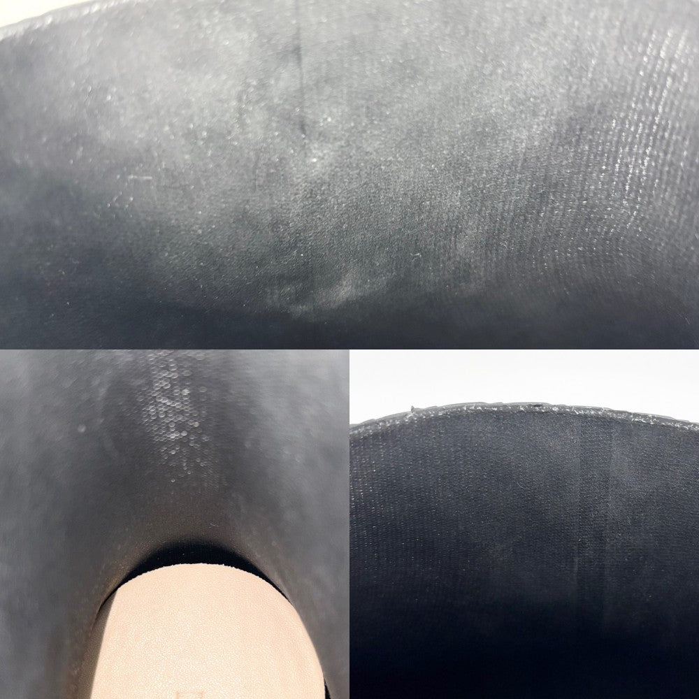 【開店SALE】 BOTTEGAVENETA ボッテガヴェネタ ブーツ ファイヤーマン アンクルブーツ アンクルブーツ ファッションアイテム 靴 サイズ35 ラバー ブラック 黒 レディース【中古品】