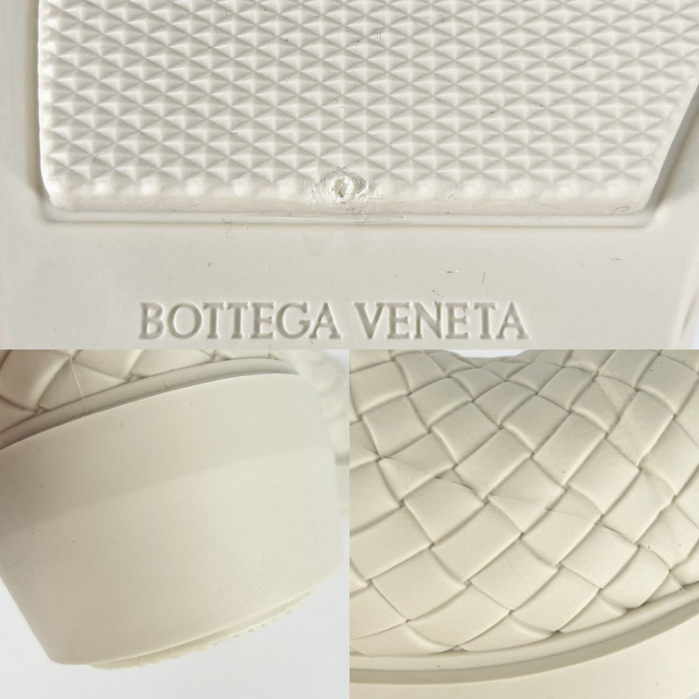 BOTTEGAVENETA ボッテガヴェネタ ブーツ ファイヤーマン アンクルブーツ アンクルブーツ ファッションアイテム 靴 サイズ36 ラバー アイボリー レディース【中古品】