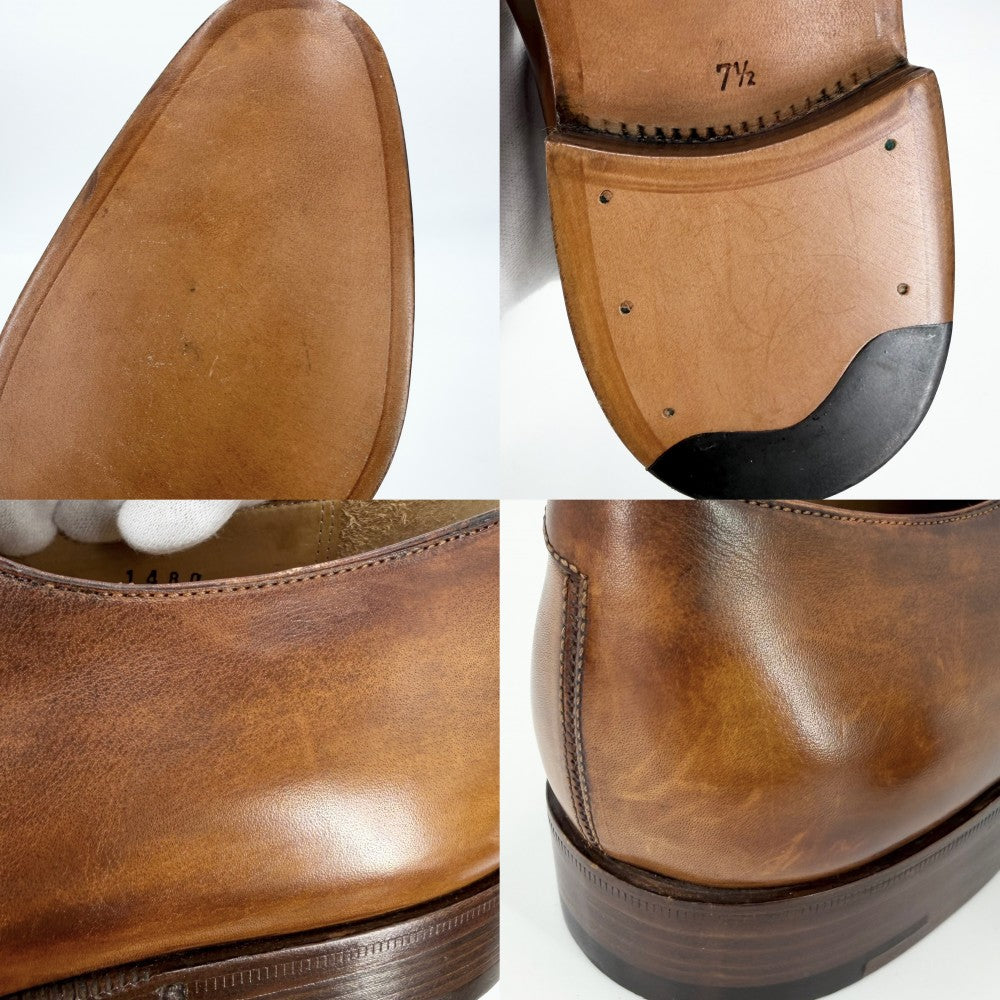 Berluti ベルルッティ ローファー 革靴 7 1/2サイズ 約26cm レザー ブラウン 茶 メンズ【中古品】