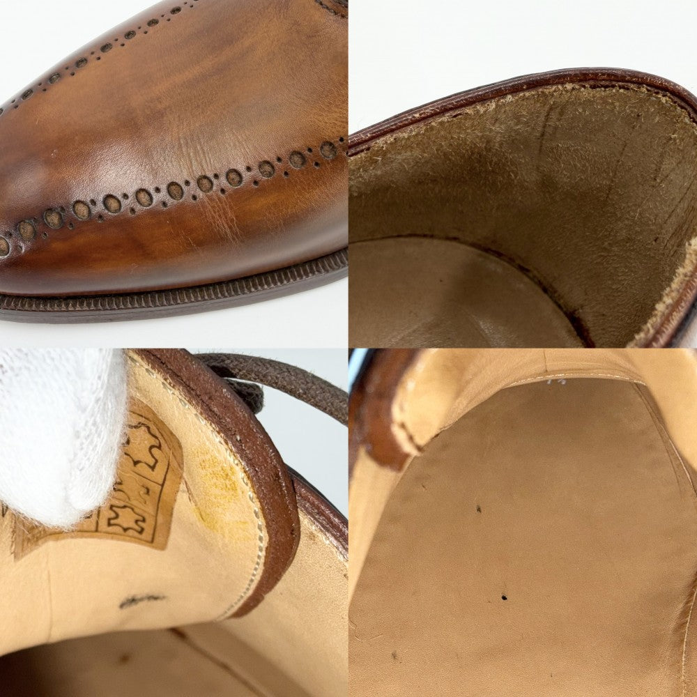 Berluti ベルルッティ ローファー 革靴 7 1/2サイズ 約26cm レザー ブラウン 茶 メンズ【中古品】
