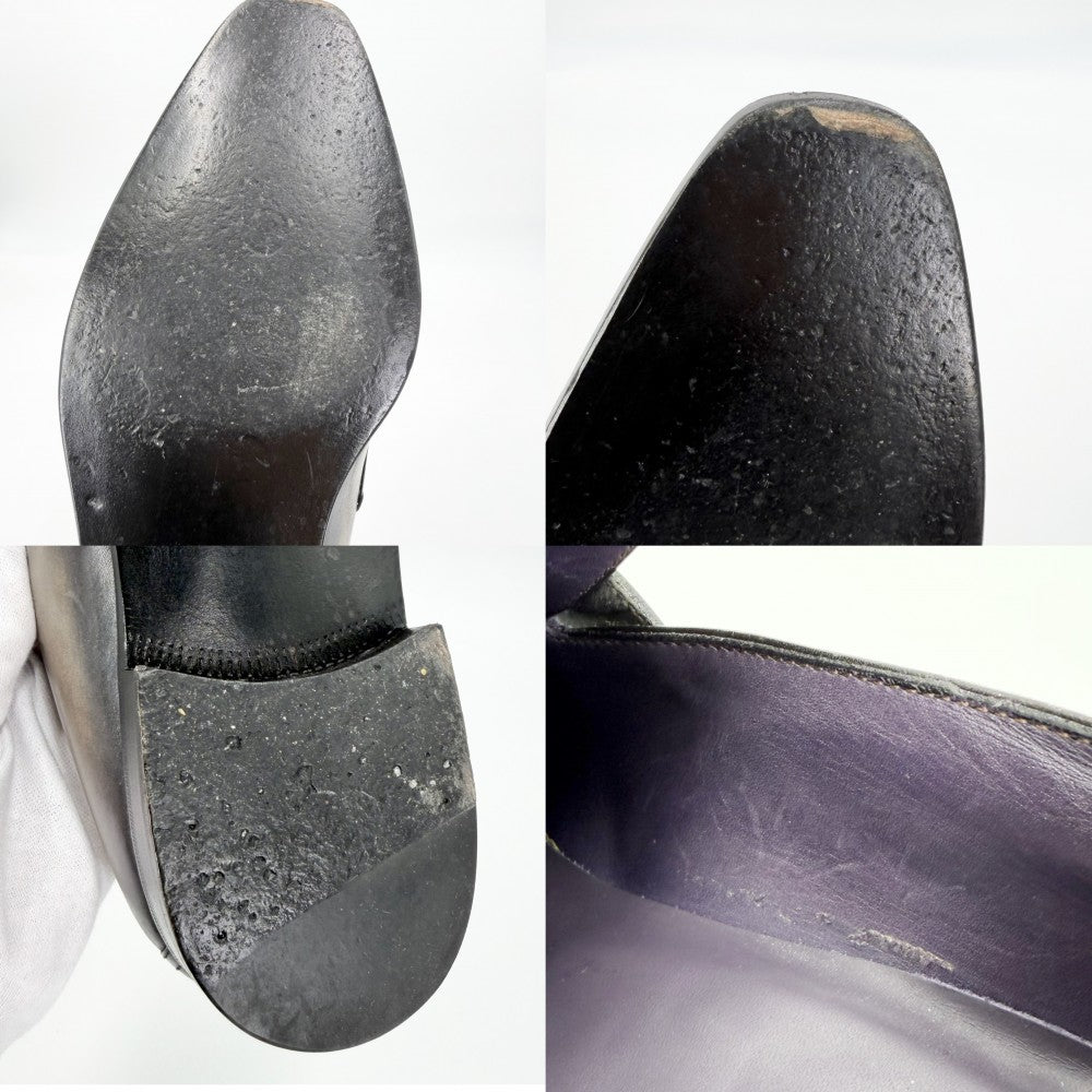 【開店SALE】 Berluti ベルルッティ ローファー デムジュール アンディ 革靴 約26cm 7.5サイズ レザー ブラウン 茶 メンズ【中古品】