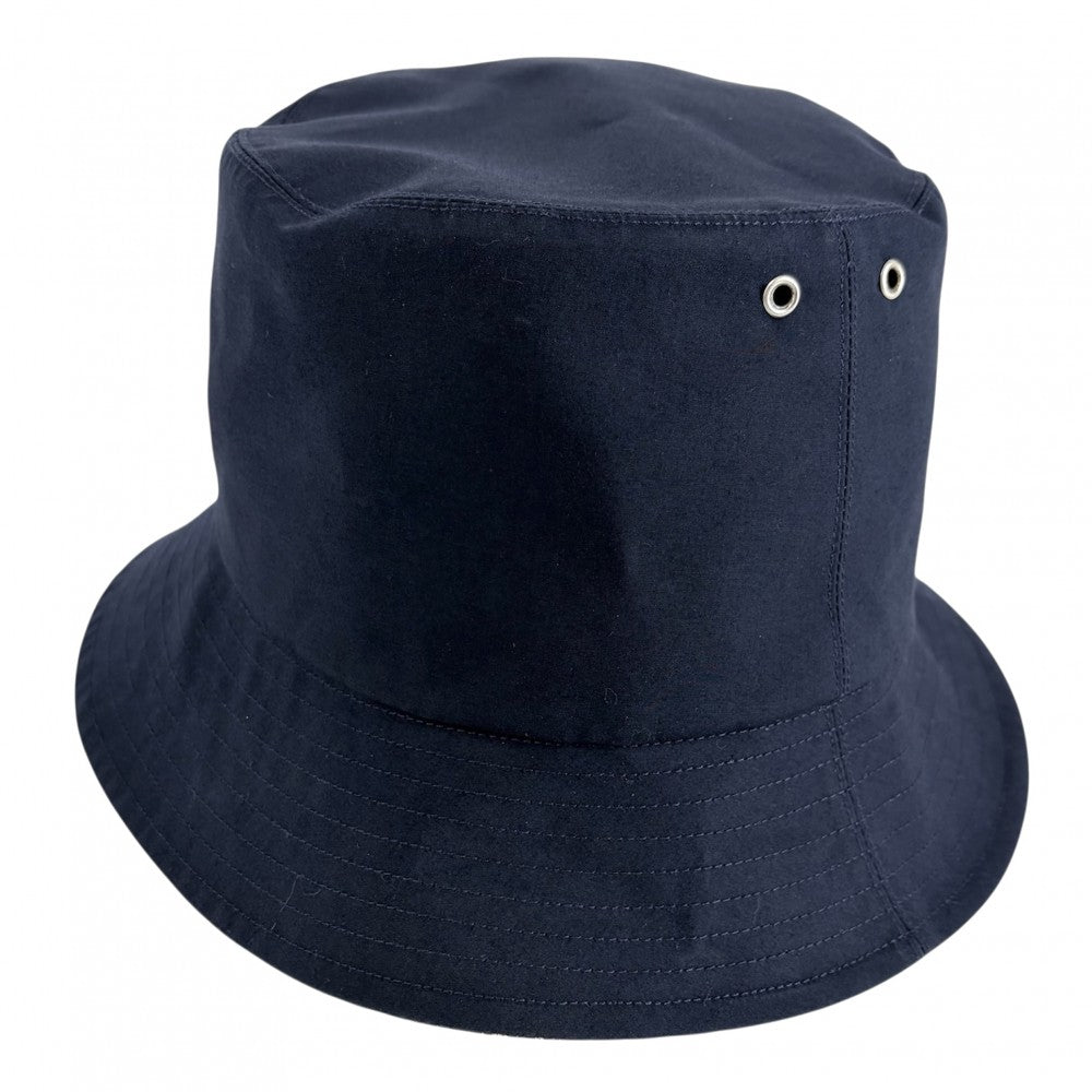 【開店SALE】 Dior ディオール 帽子 Teddy-D リバーシブル ボブハット バケットハット トロッター オブリーク 58サイズ 95TDD923A130 ポリエステル コットン ポリウレタン ネイビー 紺 レディース【中古品】