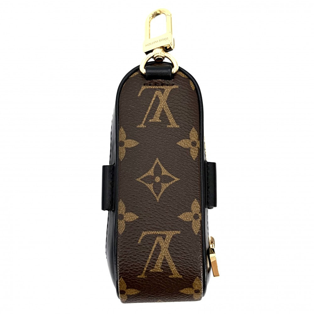 LOUIS VUITTON ルイヴィトン 雑貨 モノグラムマカサー セットゴルフ・アンドリュース ゴルフ用品 ゴルフボール ゴルフセット 小物 GI0826 ブラック 黒 ブラウン 茶 シルバー金具 ユニセックス【中古品】