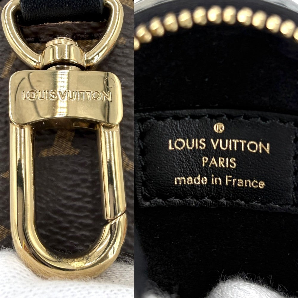 LOUIS VUITTON ルイヴィトン 雑貨 モノグラムマカサー セットゴルフ・アンドリュース ゴルフ用品 ゴルフボール ゴルフセット 小物 GI0826 ブラック 黒 ブラウン 茶 シルバー金具 ユニセックス【中古品】