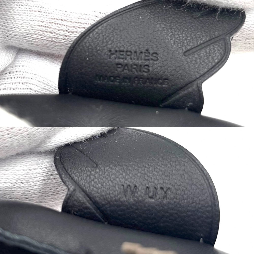 HERMES エルメス キーホルダー ペガサスPM バッグチャーム ホース メンズ レディース 小物 W アニョーミロ ブラック 黒 ベージュ ユニセックス 2024年【中古品】