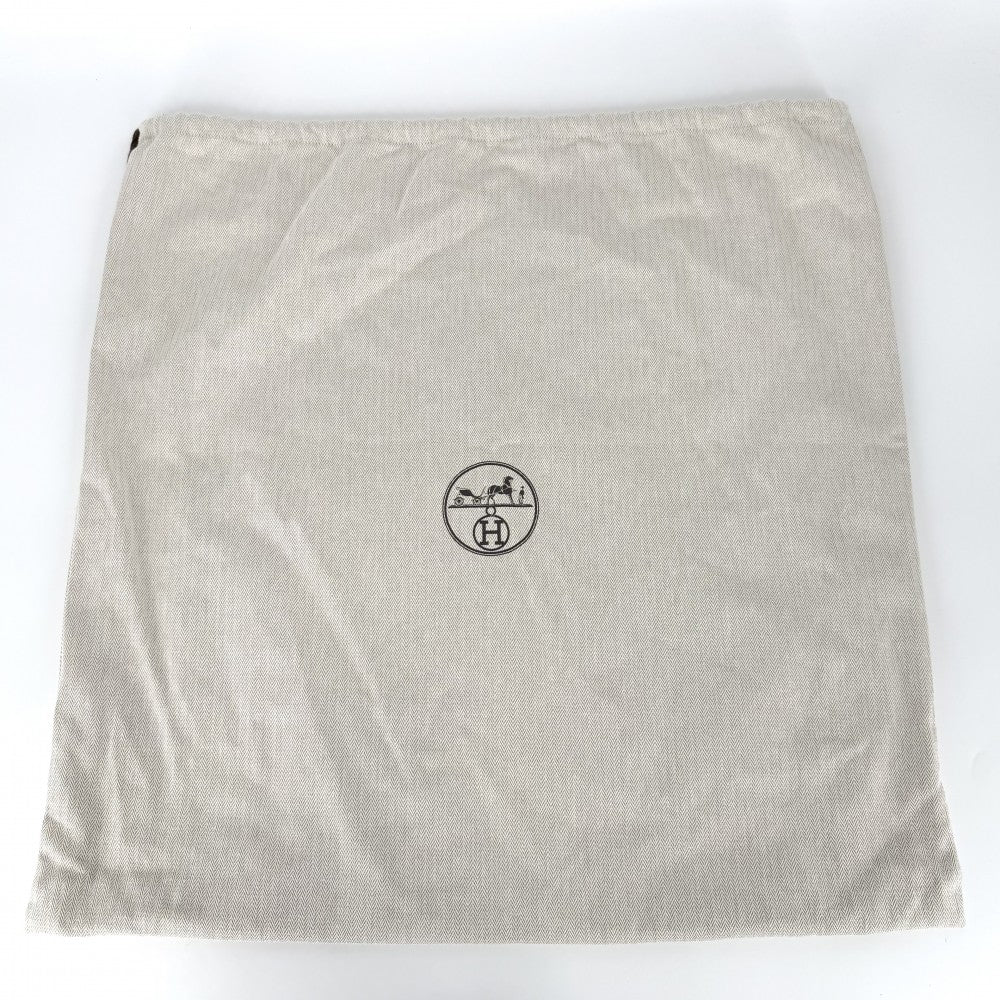 HERMES エルメス 雑貨 クッション アヴァロンPM Hロゴ インテリア メンズ レディース ウール カシミヤ ブラウン 茶 オフホワイト ユニセックス【中古品】
