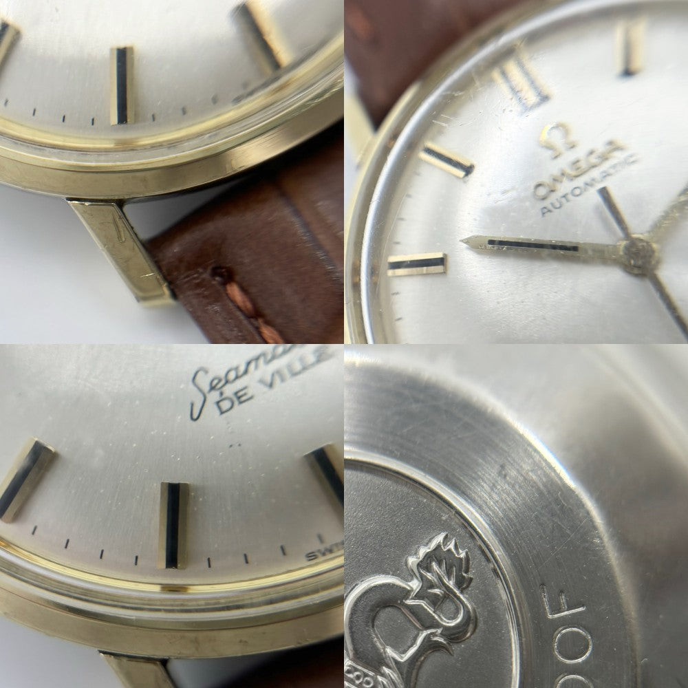 OMEGA オメガ 腕時計 シーマスターデ・ヴィル デビル cal.562 AT シルバー文字盤 166.020 自動巻き ステンレススチール メンズ【中古品】
