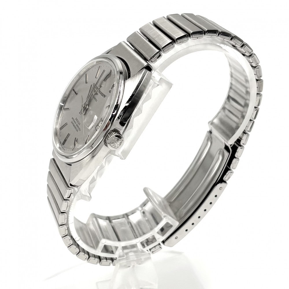 【開店SALE】 Ulysse Nardin ユリス・ナルダン 腕時計 Hi-Beat 36000 クロノメーター スクリューバック デイト AT 自動巻き ステンレススチール シルバー メンズ【中古品】