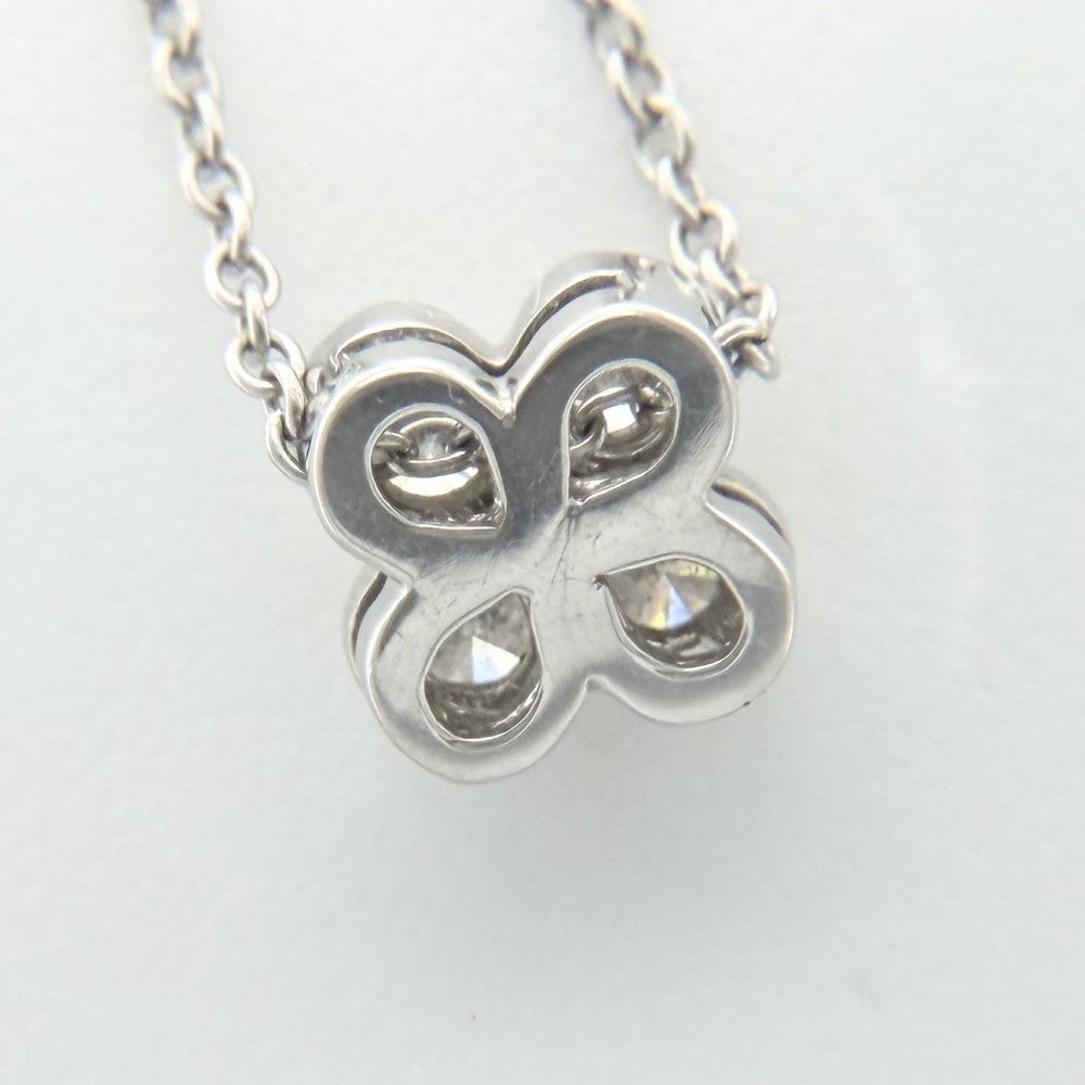 TIFFANY&Co. ティファニー ネックレス ベゼルセット アクセサリー ジュエリー Pt950プラチナ ダイヤモンド レディース 約3.4g【中古品】
