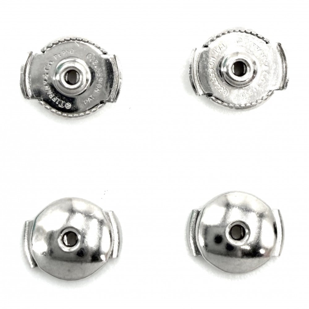 TIFFANY&Co. ティファニー ピアス ソレスト ジュエリー アクセサリー Pt950プラチナ ダイヤモンド レディース 約2.6g【中古品】