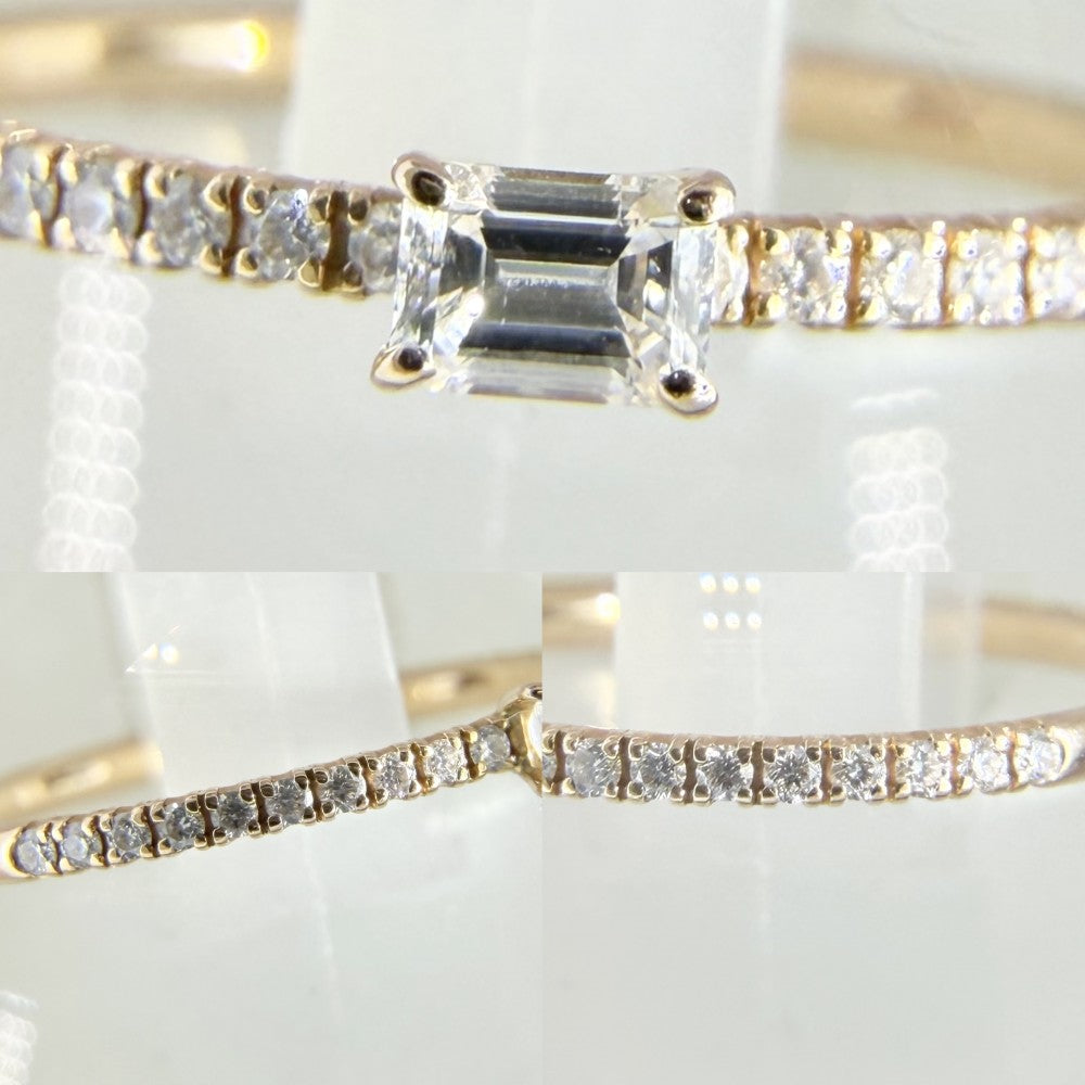 CARTIER カルティエ 指輪 エタンセル ドゥ カルティエ ソリテールリング ジュエリー アクセサリー 50サイズ Au750 18金PG K18ピンクゴールド ダイヤモンド 約10号 レディース 約1.2g【中古品】