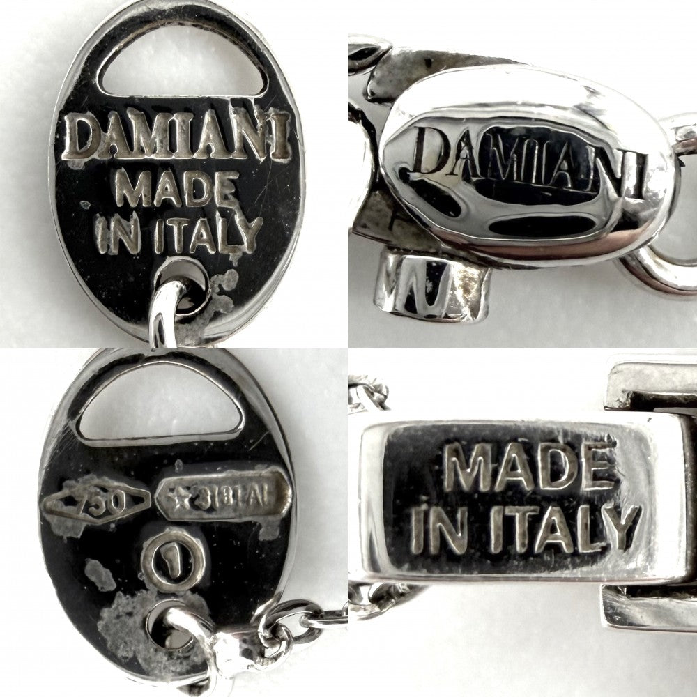 Damiani ダミアーニ ネックレス メトロポリタンドリーム ジュエリー アクセサリー メンズ レディース ペンダント クロス Au750 18金WG K18ホワイトゴールド ダイヤモンド ユニセックス 約4.6g【中古品】