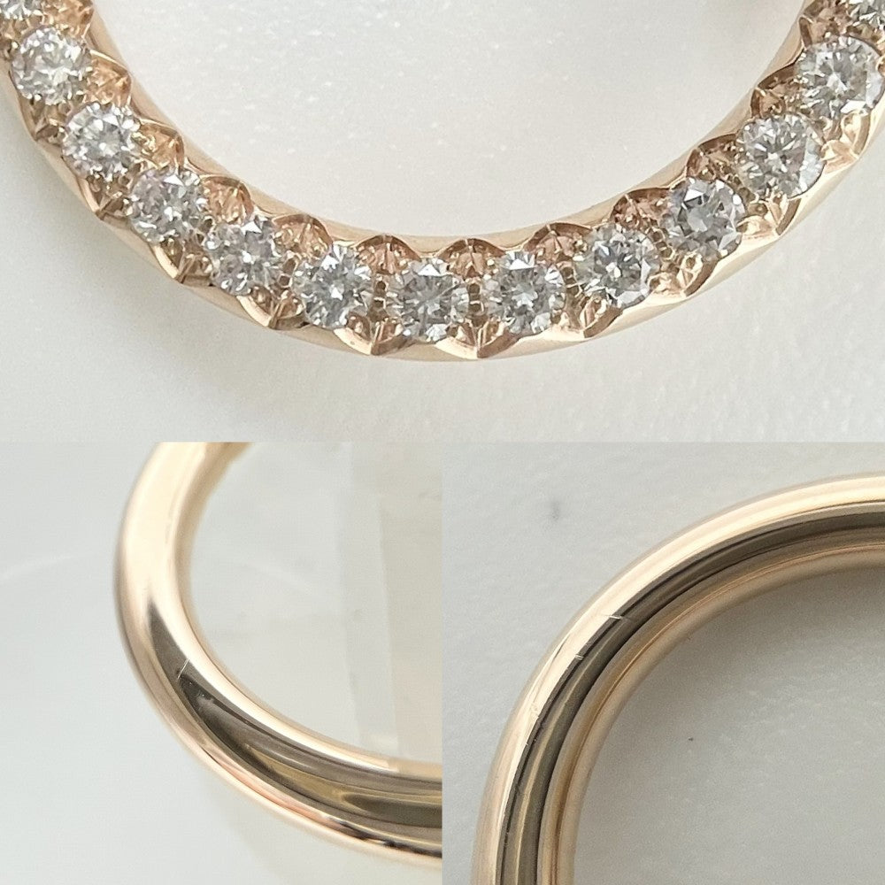 CARTIER カルティエ ネックレス ジュストアンクル ペンダント ジュエリー 釘 18金PG Au750 アクセサリー K18ピンクゴールド ダイヤモンド0.38ct B7224894 レディース 約5.4g【中古品】