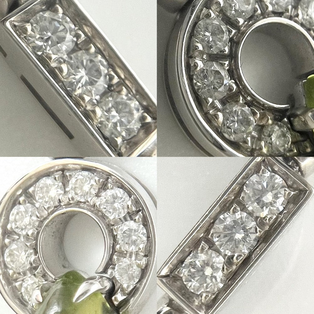 【開店SALE】 BVLGARI ブルガリ ネックレス アレグラ ペンダント ジュエリー アクセサリー 18金WG 750 K18ホワイトゴールド ダイヤモンド レディース 約15.0g【中古品】