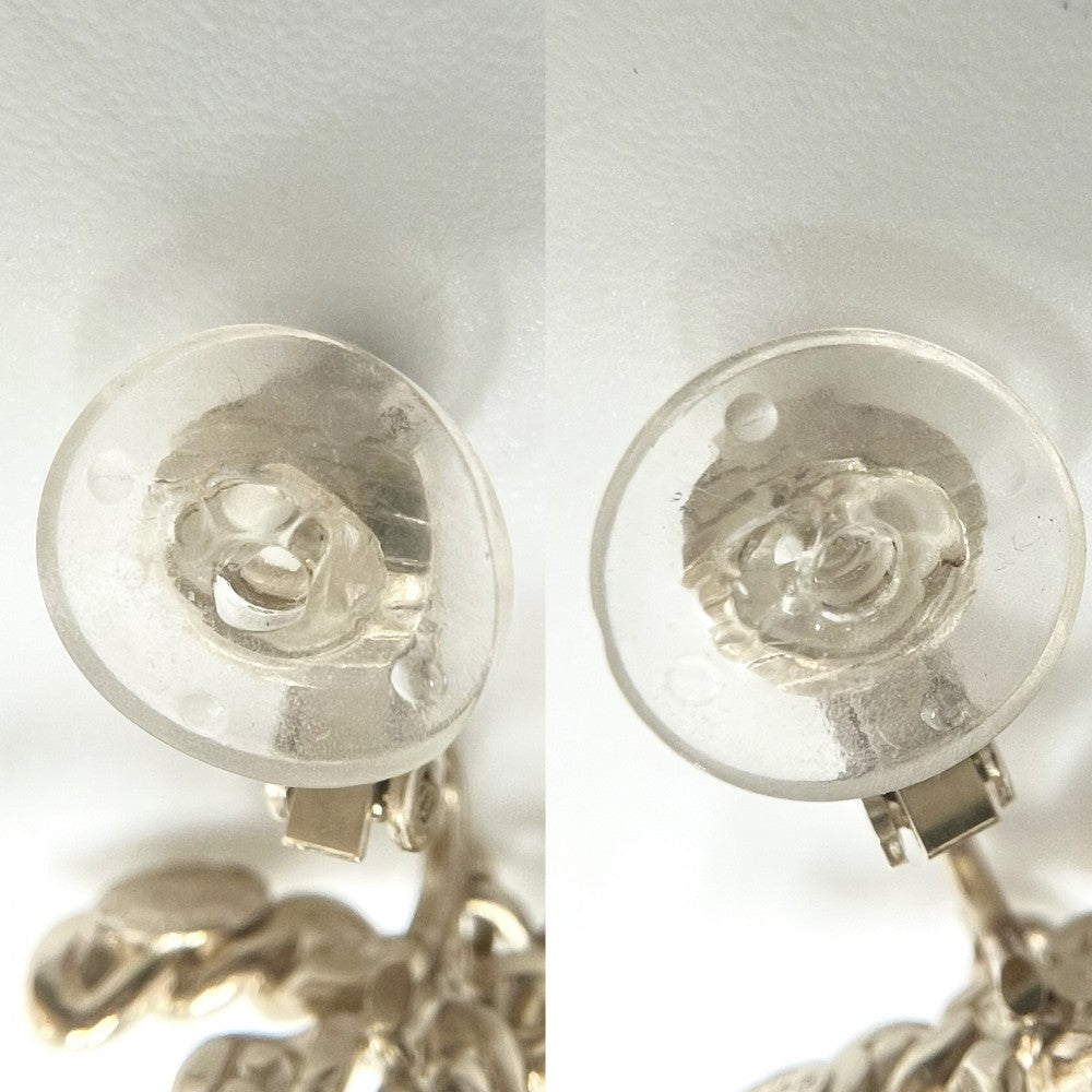 【開店SALE】 CHANEL シャネル イヤリング ココマーク スイング アクセサリー GP フェイクパール ラインストーン B19P ゴールド レディース 約9.6g 2019年【中古品】
