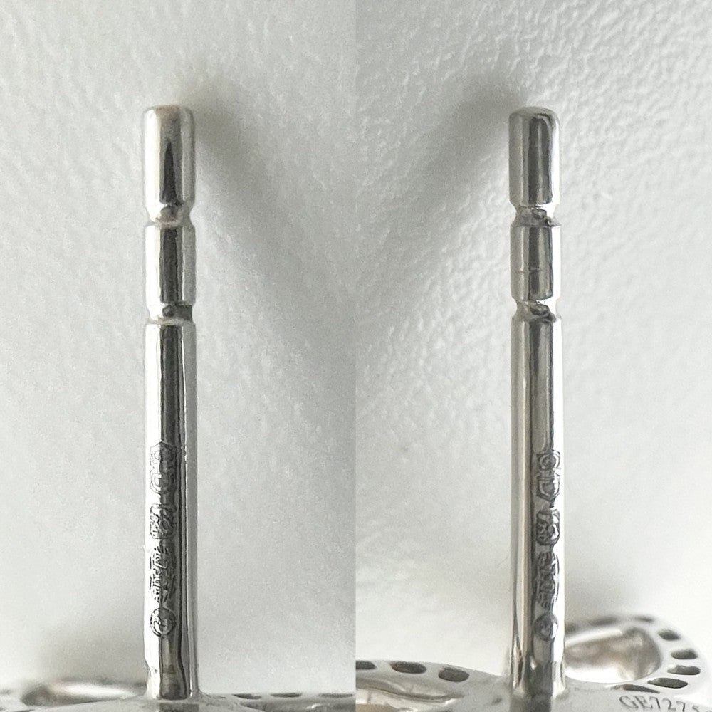 GRAFF グラフ ピアス ミニバタフライシルエット スタッドピアス ジュエリー アクセサリー Au750 18金WG K18ホワイトゴールド ダイヤモンド0.25ct RGE1810 レディース 約2.6g【中古品】