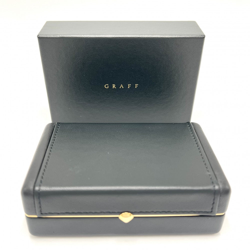 GRAFF グラフ ピアス ミニバタフライシルエット スタッドピアス ジュエリー アクセサリー Au750 18金WG K18ホワイトゴールド ダイヤモンド0.25ct RGE1810 レディース 約2.6g【中古品】