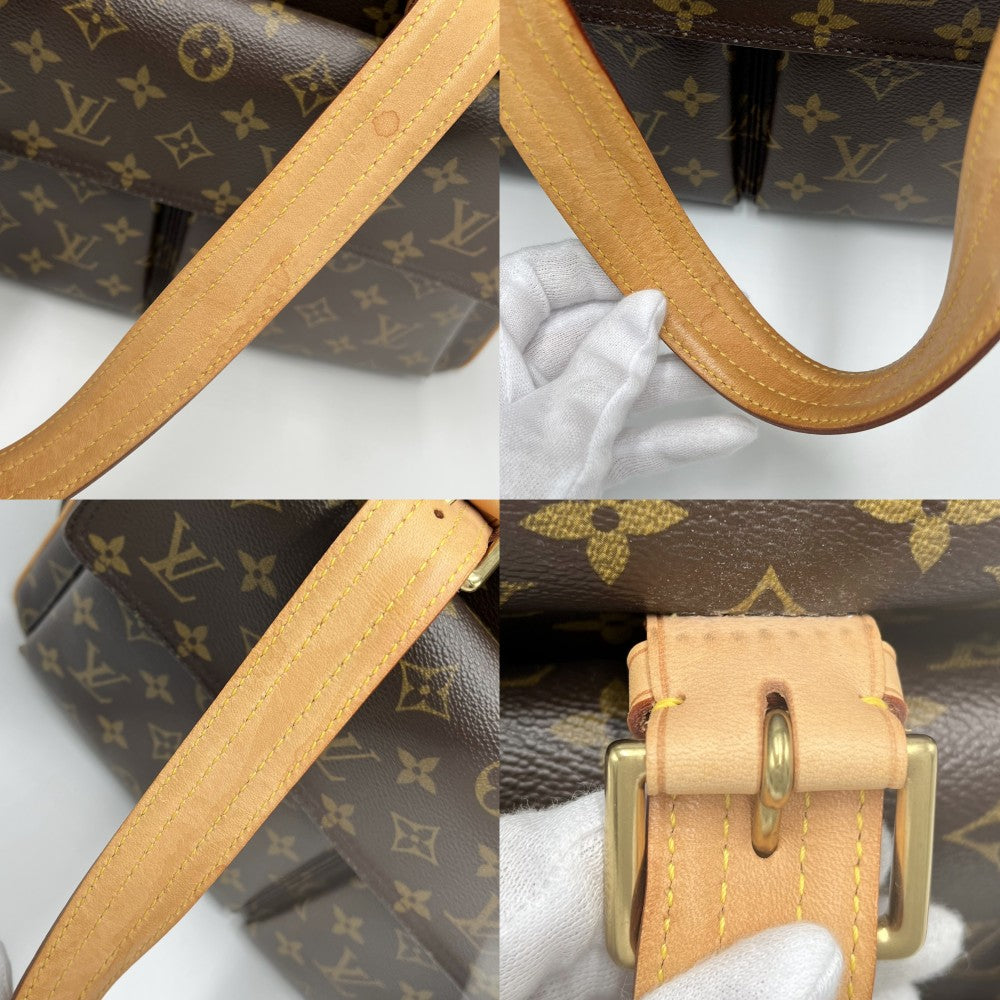 LOUIS VUITTON ルイヴィトン トートバッグ ミュルティプリシテ ハンドバッグ M51162 モノグラムキャンバス ブラウン 茶 ゴールド金具 レディース【中古品】