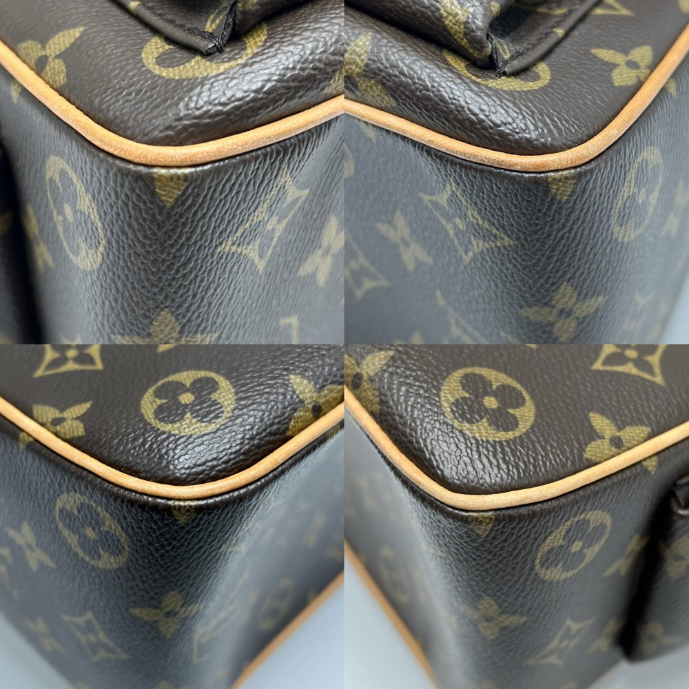 LOUIS VUITTON ルイヴィトン トートバッグ ミュルティプリシテ ハンドバッグ M51162 モノグラムキャンバス ブラウン 茶 ゴールド金具 レディース【中古品】