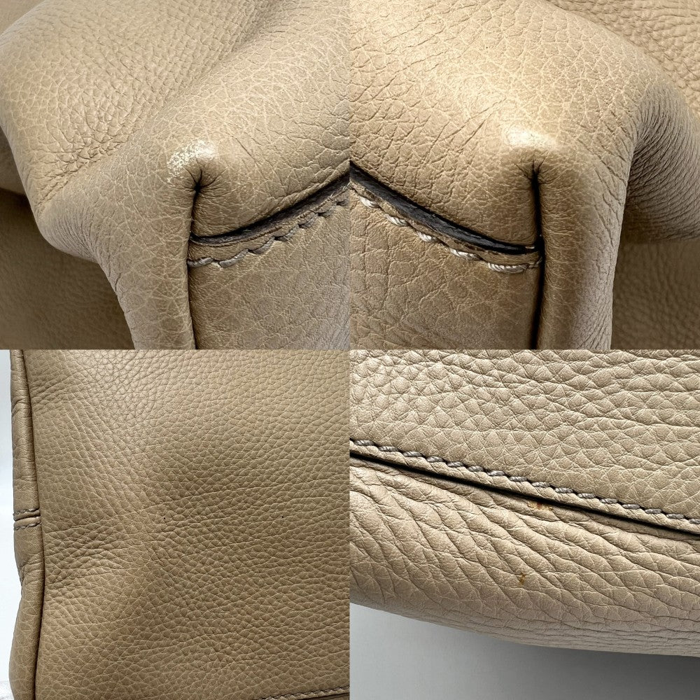 【開店SALE】 GUCCI グッチ ハンドバッグ ソーホー チェーントートバッグ インターロッキングG タッセル 310306 レザー ベージュ ゴールド金具 レディース【中古品】