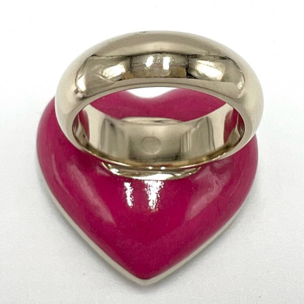 【開店SALE】 CHANEL シャネル 指輪 リング ハートグラデーション ココマーク アクセサリー GP カラーストーン 約12号 23P ゴールド ピンク レディース 約20.6g 2023年【中古品】