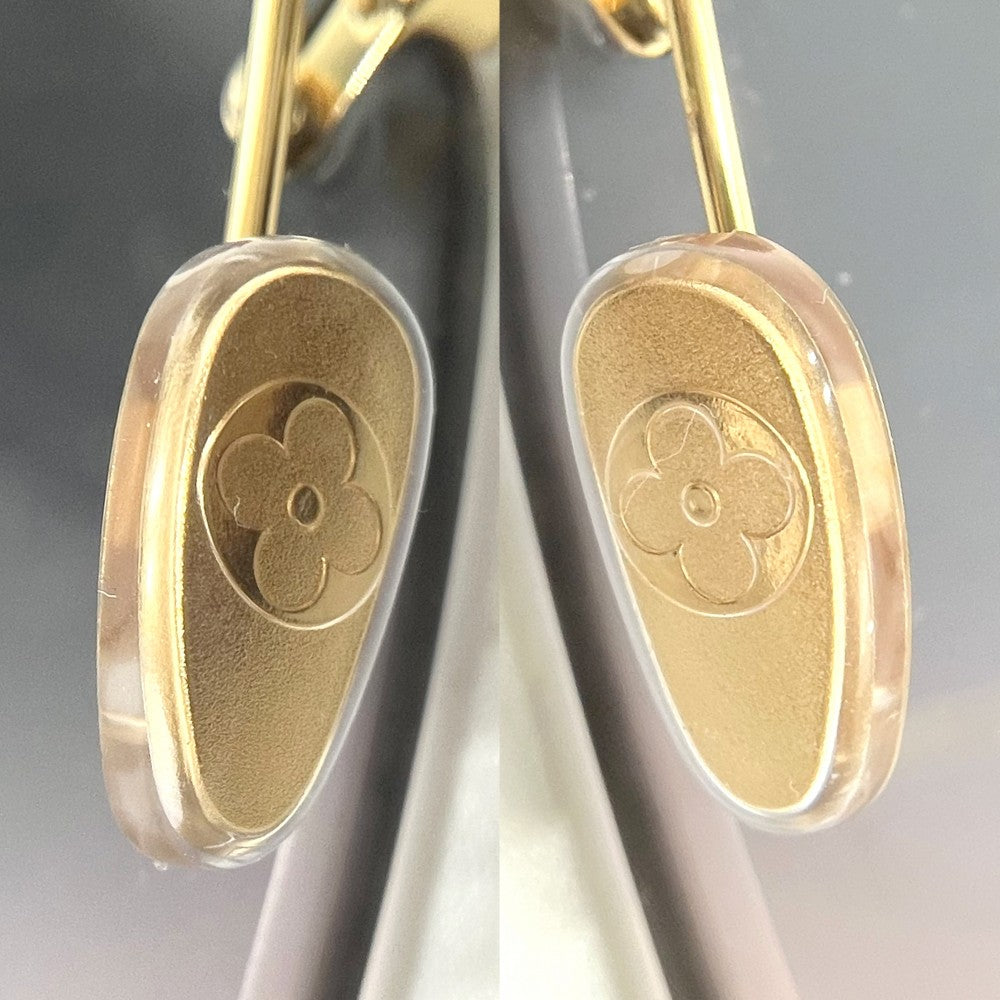 【開店SALE】 LOUIS VUITTON ルイヴィトン サングラス モノグラムフラワー サングラス･LV ムーン･メタル スクエア アイウェア 眼鏡 グラデーション Z1994U メタル ライトトータスシェル ゴールド金具 レディース【中古品】
