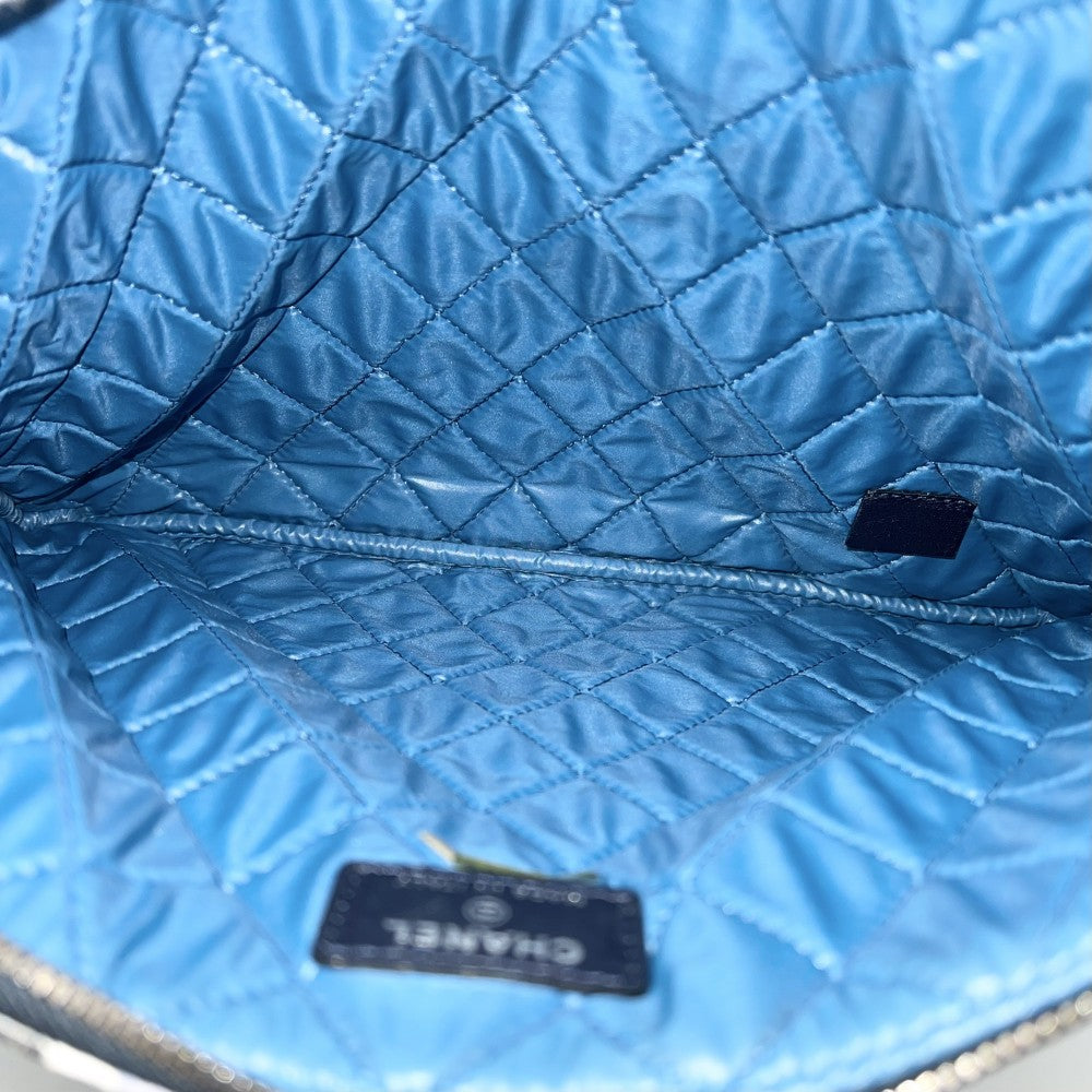 【開店SALE】 CHANEL シャネル クラッチバッグ マトラッセ クリスマス限定 セカンドバッグ レザー ブラック 黒 マルチカラー ガンメタル金具 レディース【中古品】