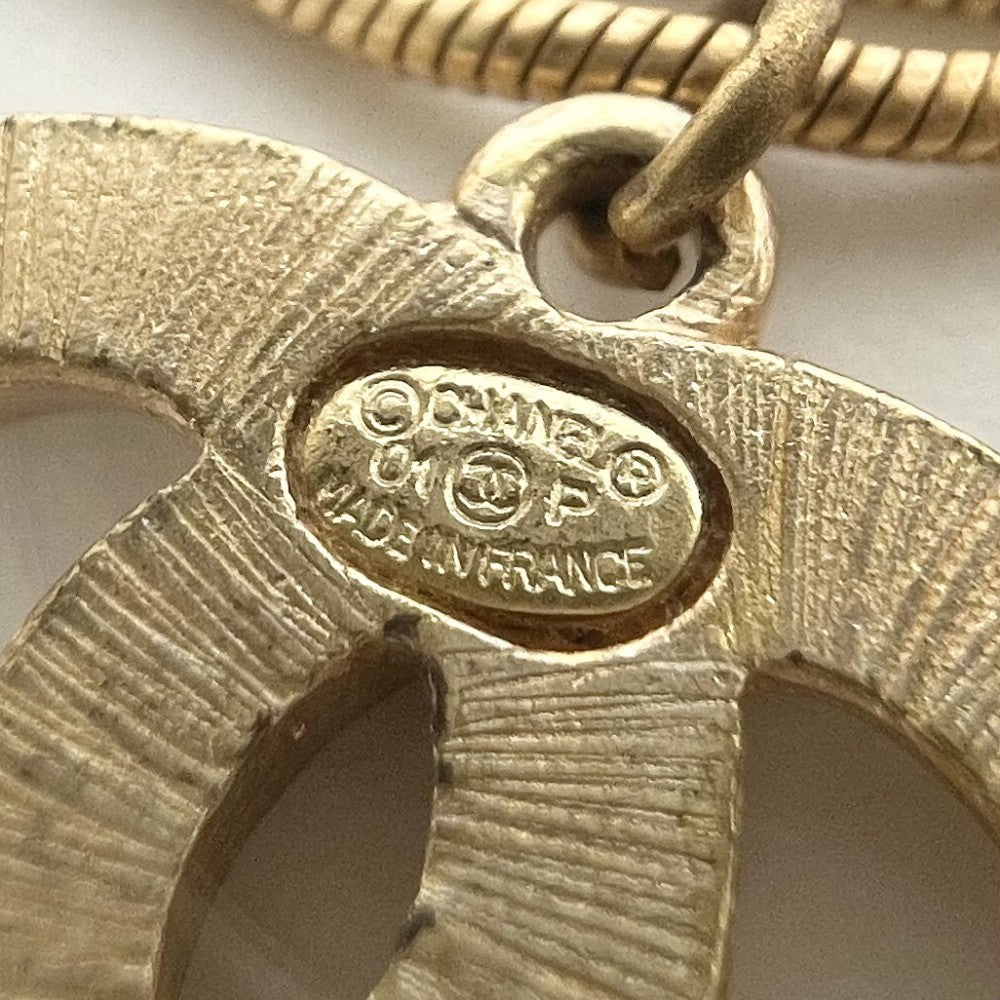 【開店SALE】 CHANEL シャネル ブレスレット アクセサリー ハート ココマーク ダブル 01P ゴールド レディース 約11.3g 2001年【中古品】