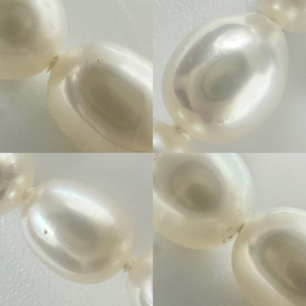 TIFFANY&Co. ティファニー ブレスレット アクセサリー ジュエリー オープンハート パール ホワイト 白 レディース 約13g【中古品】