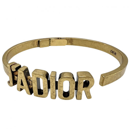 Dior ディオール バングル J'ADIOR ジャディオール アクセサリー ブレスレット ゴールド レディース 約22.2g【中古品】