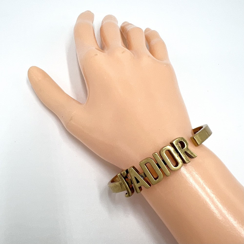 【開店SALE】 Dior ディオール バングル J'ADIOR ジャディオール アクセサリー ブレスレット ゴールド レディース 約22.2g【中古品】