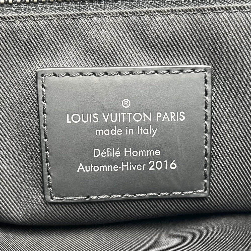 【開店SALE】 LOUIS VUITTON ルイヴィトン ショルダーバッグ モノグラムエクリプス メッセンジャー･ヴォワヤージュPM メッセンジャーバッグ M40511 ブラック 黒 シルバー金具 メンズ【中古品】