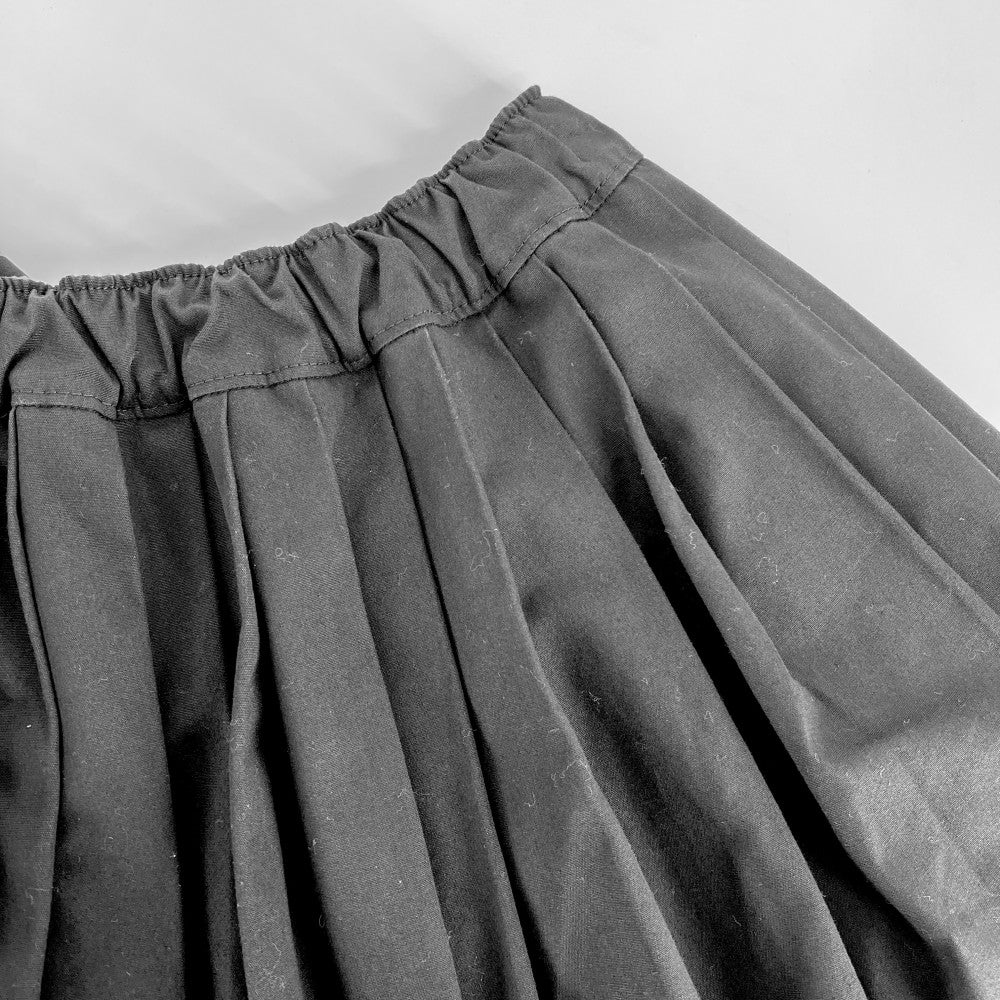 PRADA プラダ スカート ゼブラ リボン ボトムス 服 アパレル 36 ブラック 黒 コットン レディース【中古品】