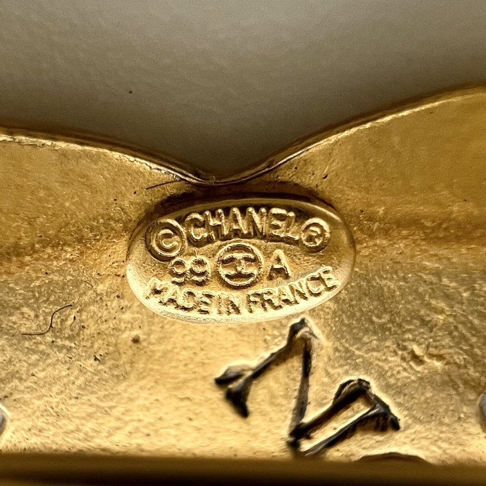 【開店SALE】 CHANEL シャネル ブローチ ロゴ ココマーク アクセサリー ヴィンテージ GP 99A ゴールド レディース 約7.6g 1999年【中古品】