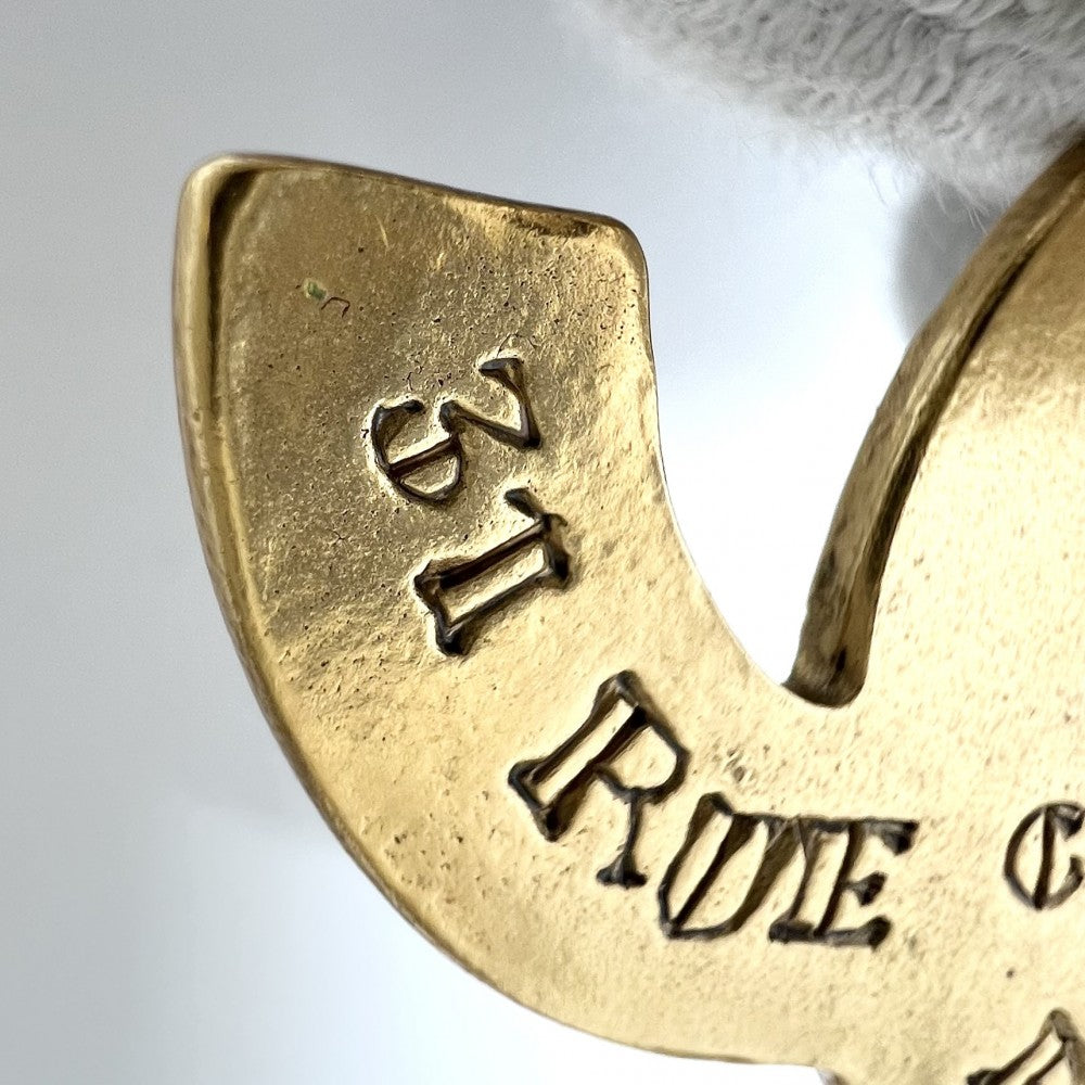 CHANEL シャネル ブローチ ロゴ ココマーク アクセサリー ヴィンテージ GP 99A ゴールド レディース 約7.6g 1999年【中古品】