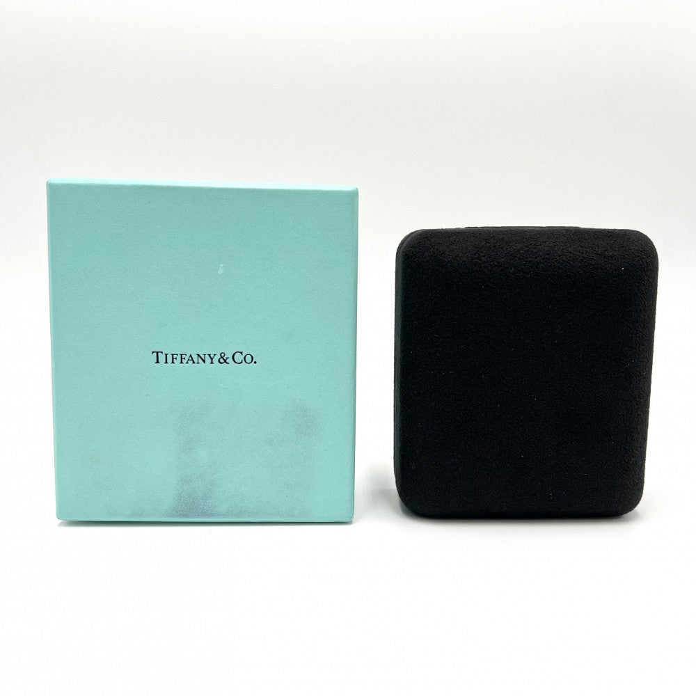 TIFFANY&Co. ティファニー ネックレス クロスペンダント スモール アクセサリー ジュエリー Pt950プラチナ ダイヤモンド レディース 約3.3g【中古品】