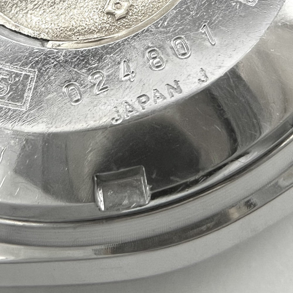 SEIKO セイコー 腕時計 グランドセイコー ハイビート36000 唐草GS デイデイト AT カットガラス Cal.6146A 6146-8010 自動巻き ステンレススチール ブラウン 茶 シルバー メンズ【中古品】