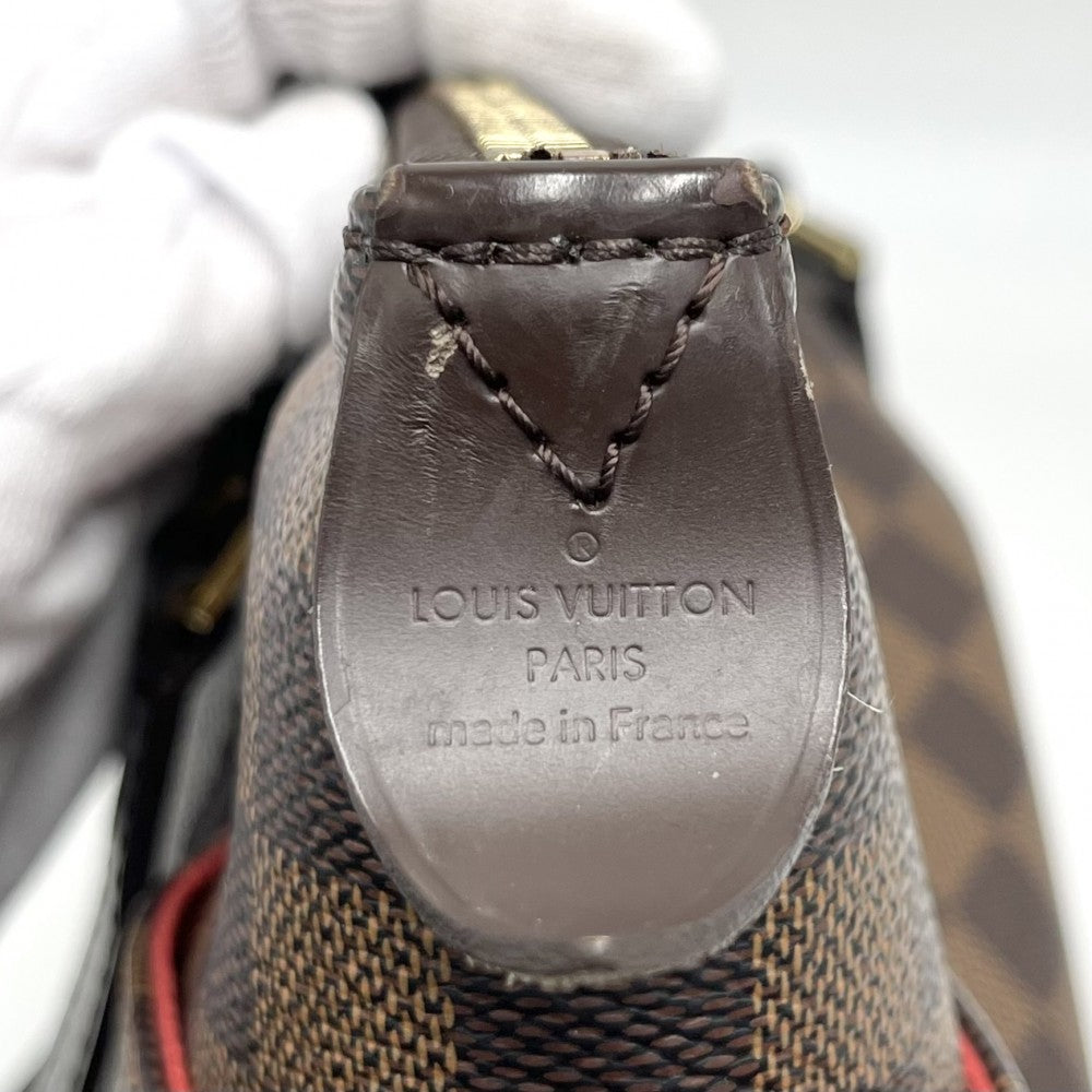 【開店SALE】 LOUIS VUITTON ルイヴィトン トートバッグ トータリーPM ハンドバッグ TOTALLY N41282 ダミエキャンバス ブラウン 茶 ゴールド金具 レディース【中古品】