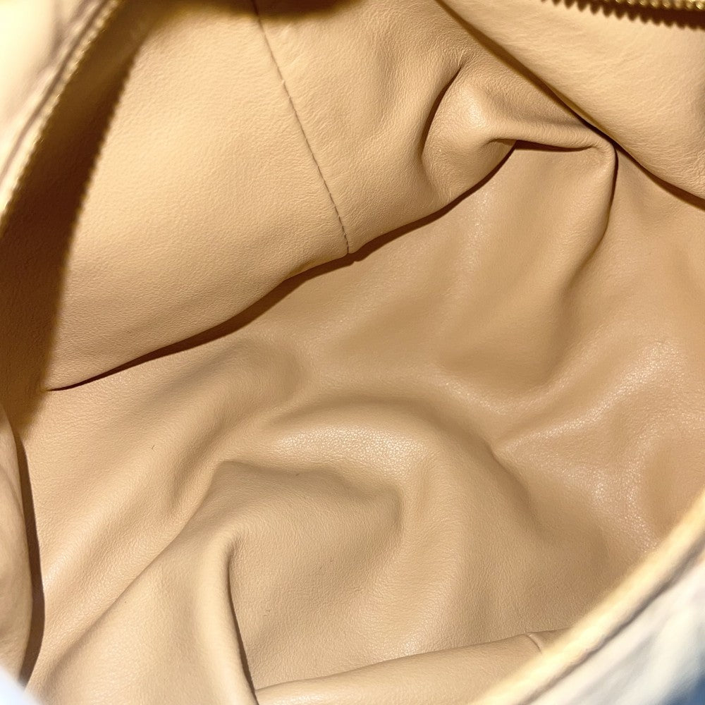 BOTTEGAVENETA ボッテガヴェネタ ハンドバッグ ダブルノット レザー ブラウン 茶 ゴールド金具 レディース【中古品】