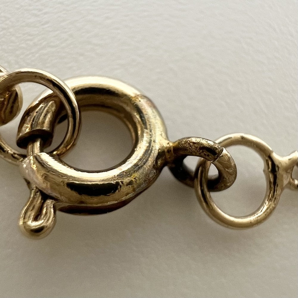 【開店SALE】 CHANEL シャネル ネックレス チェーン ココマーク アクセサリー GP 01A ゴールド ピンク レディース 約6.3g 2001年【中古品】