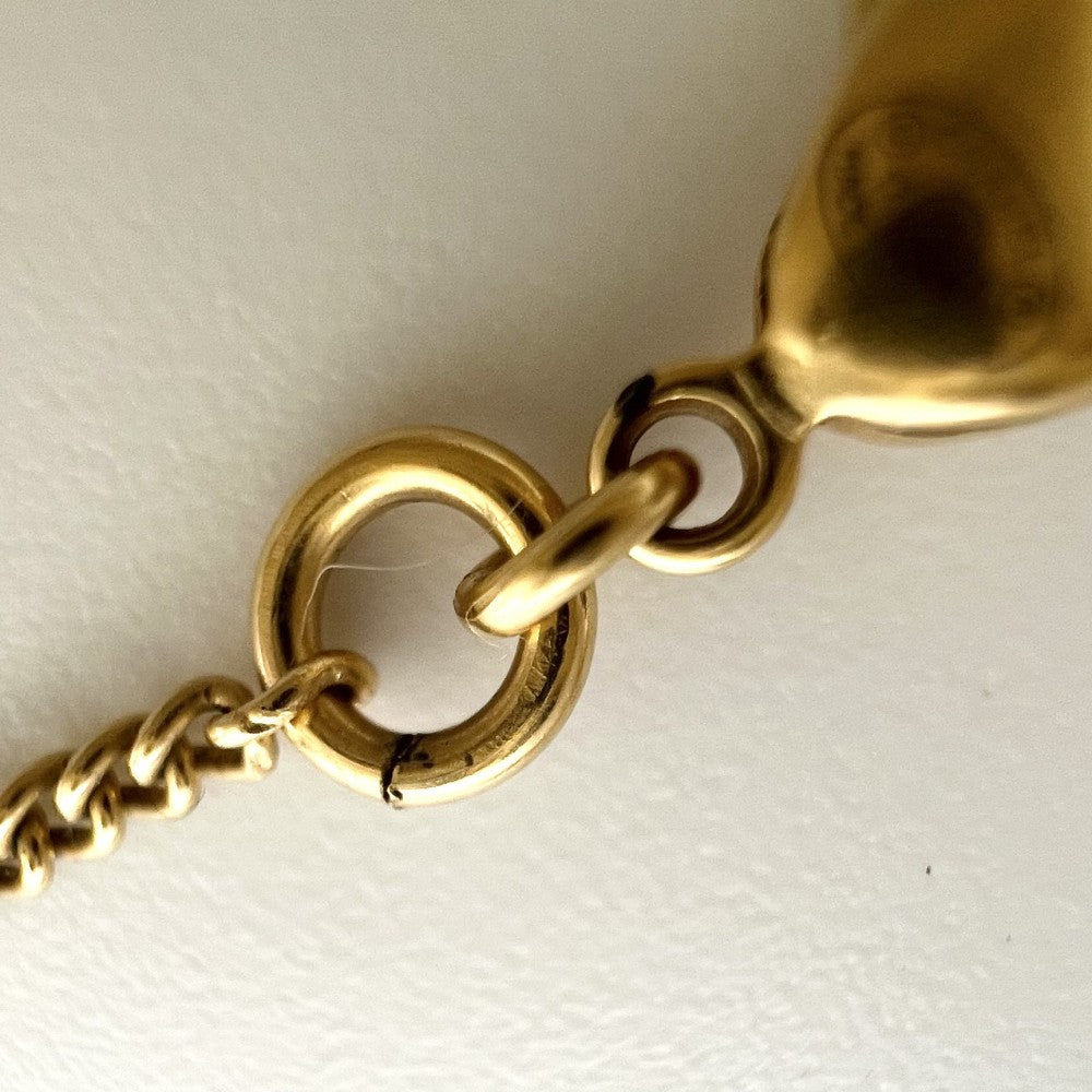 【開店SALE】 CHANEL シャネル ネックレス ココマーク アクセサリー GP 12A ゴールド レディース 約10.5g 2012年【中古品】